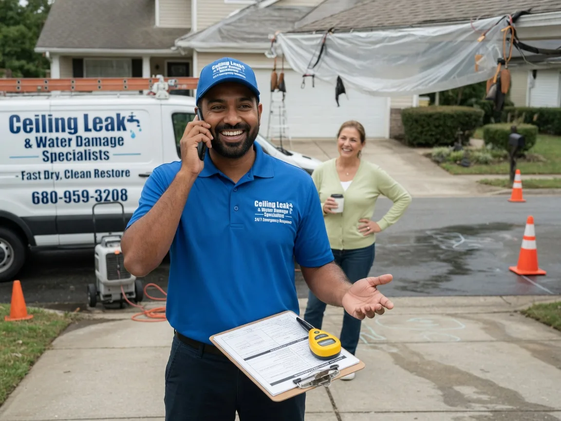 Ceiling Leak Cleanup Holladay, TN FAQs