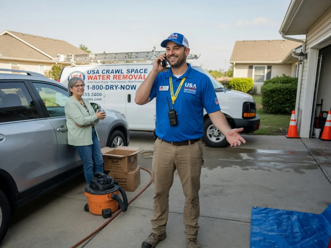 Crawl Space Water Removal Holladay, TN FAQs